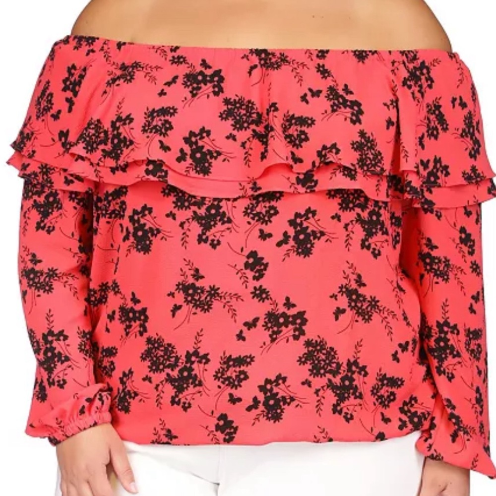 NWT Michael Michael Kors Floral Top